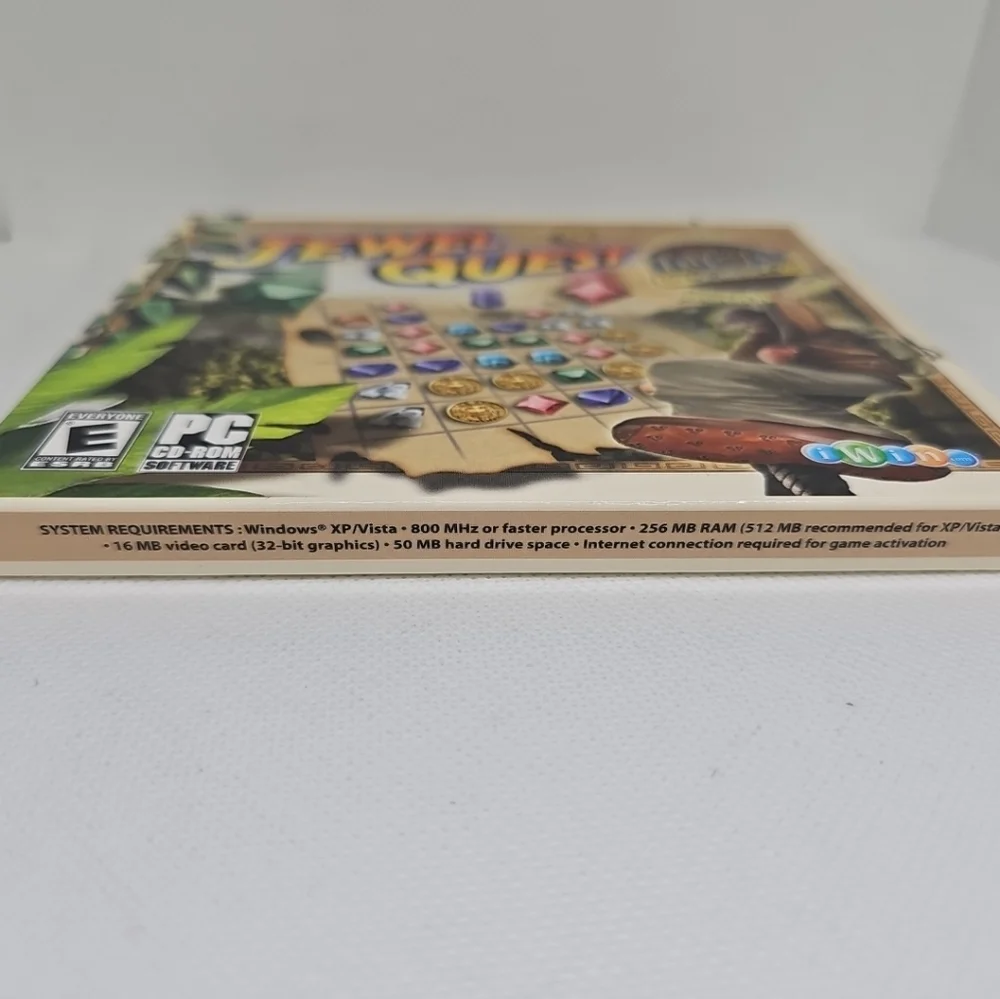 Jewel Quest + Inca Quest Bonus Video Game 2007 Factory Sealed PC CD ROM Rated E